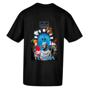 racines | t shirt oversize héritage tunisien et identité contemporaine